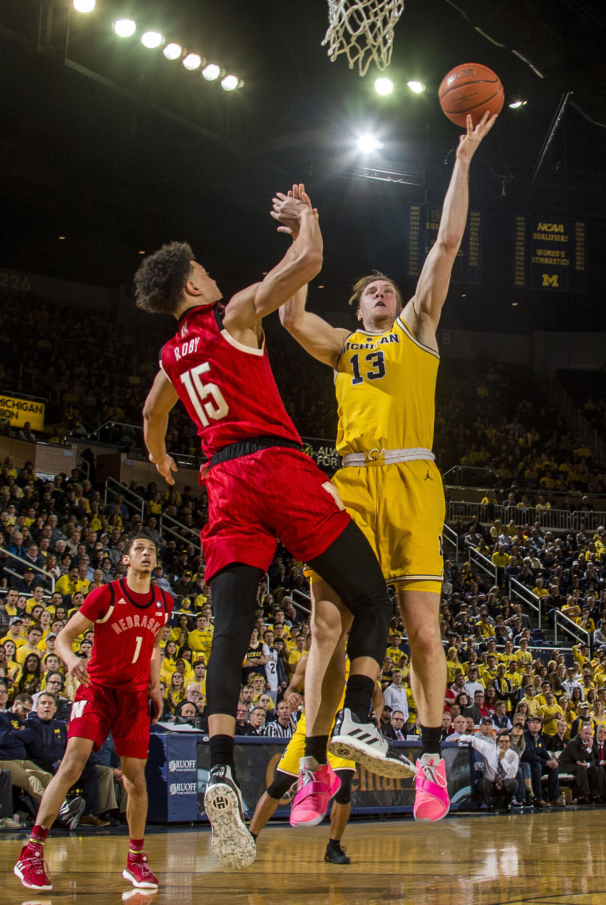 Nebraska Michigan Basketball